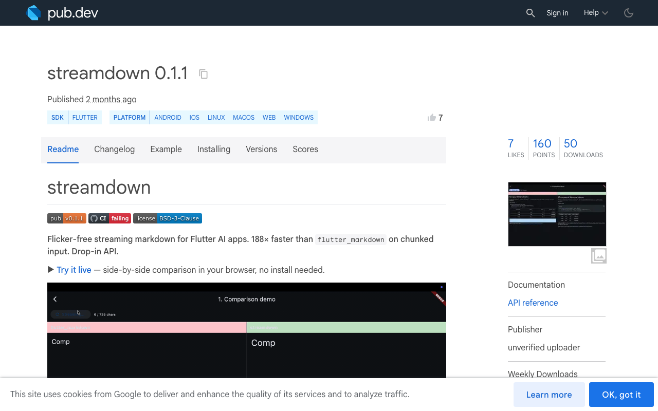 streamdown packages the same two ideas — provisional rendering and stable node keys — if you'd rather not own the buffer code.